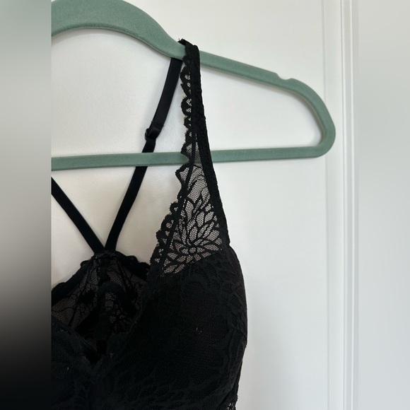 VS PINK Black Lace Bralette - Picture 2 of 6